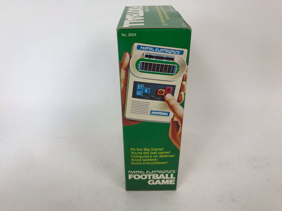 Vintage 1977 New In Box Mattel Electronics Football Game Portable Electronic Game [Photo 7]