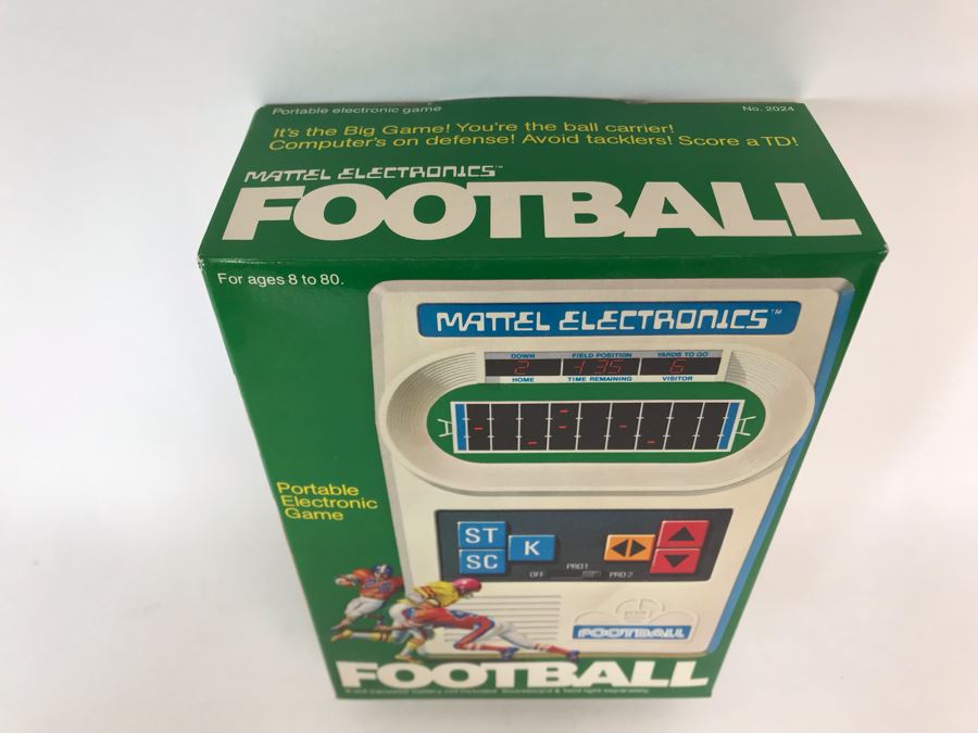Vintage 1977 New In Box Mattel Electronics Football Game Portable Electronic Game [Photo 5]