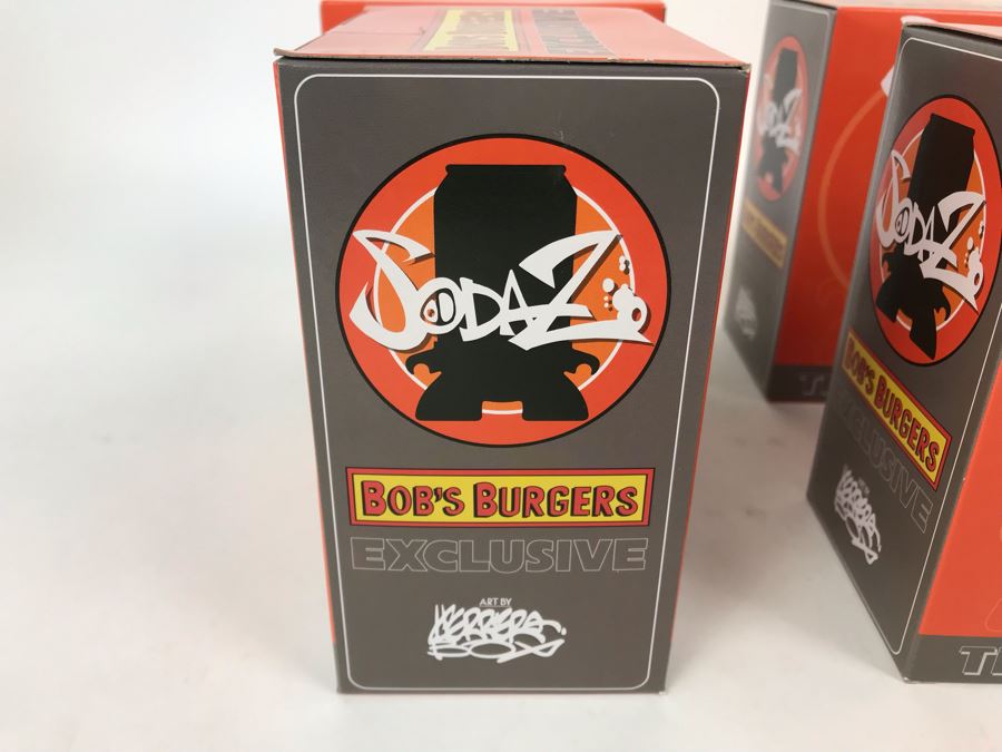 (4) New In Box 2016 Tina Belcher Bob's Burgers Exclusive SodaZ Figures By ByGeorge! Art By Francisco Herrera [Photo 6]
