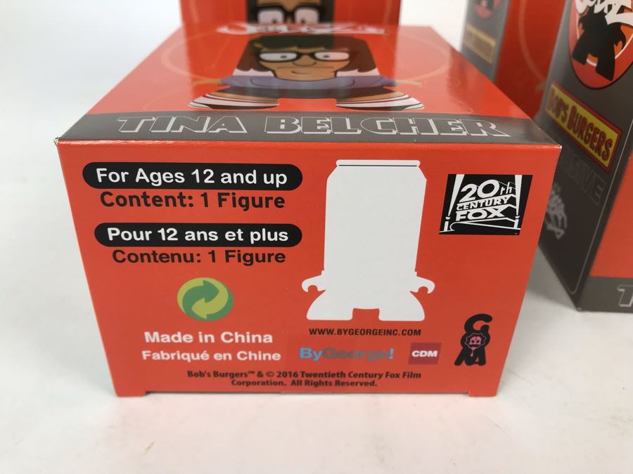 (4) New In Box 2016 Tina Belcher Bob's Burgers Exclusive SodaZ Figures By ByGeorge! Art By Francisco Herrera [Photo 7]