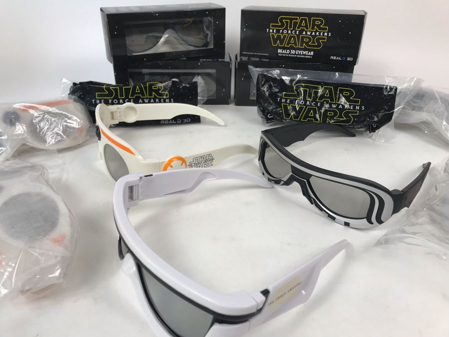Various 3D Eyewear Glasses From Star Wars The Force Awakens - 13 Glasses
