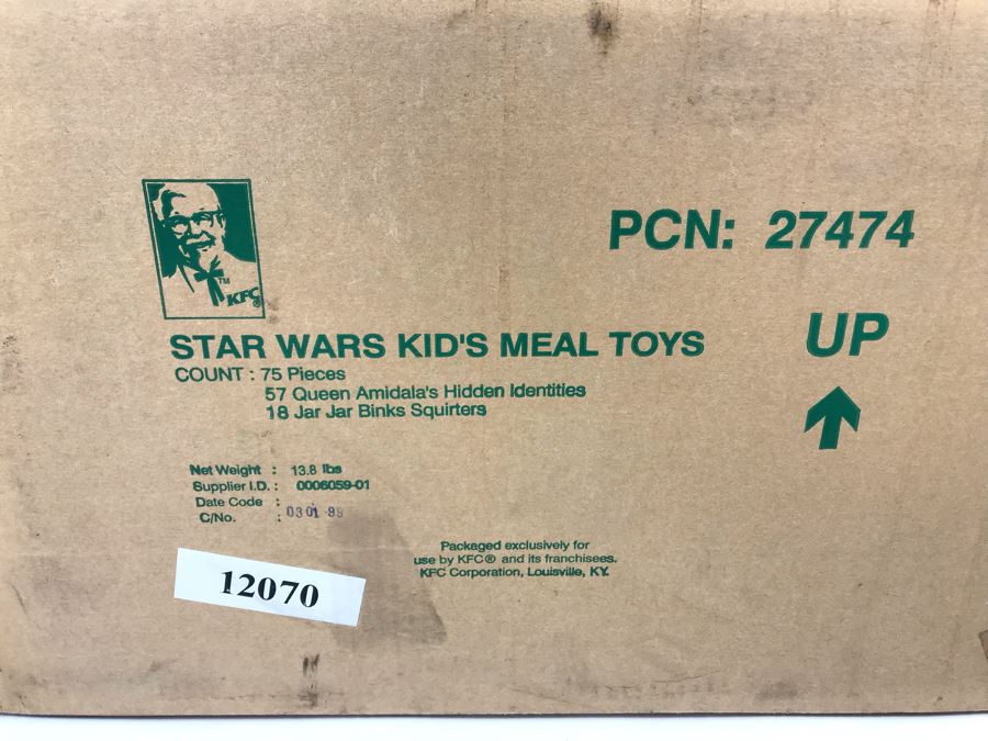 New Kentucky Fried Chicken KFC Star Wars Kid's Meal Toys: Queen Amidala's Hidden Identities And Jar Jar Binks Squirters - 73 Items [Photo 4]