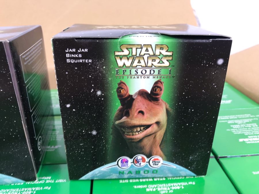 New Kentucky Fried Chicken KFC Star Wars Kid's Meal Toys: Queen Amidala's Hidden Identities And Jar Jar Binks Squirters - 73 Items [Photo 12]