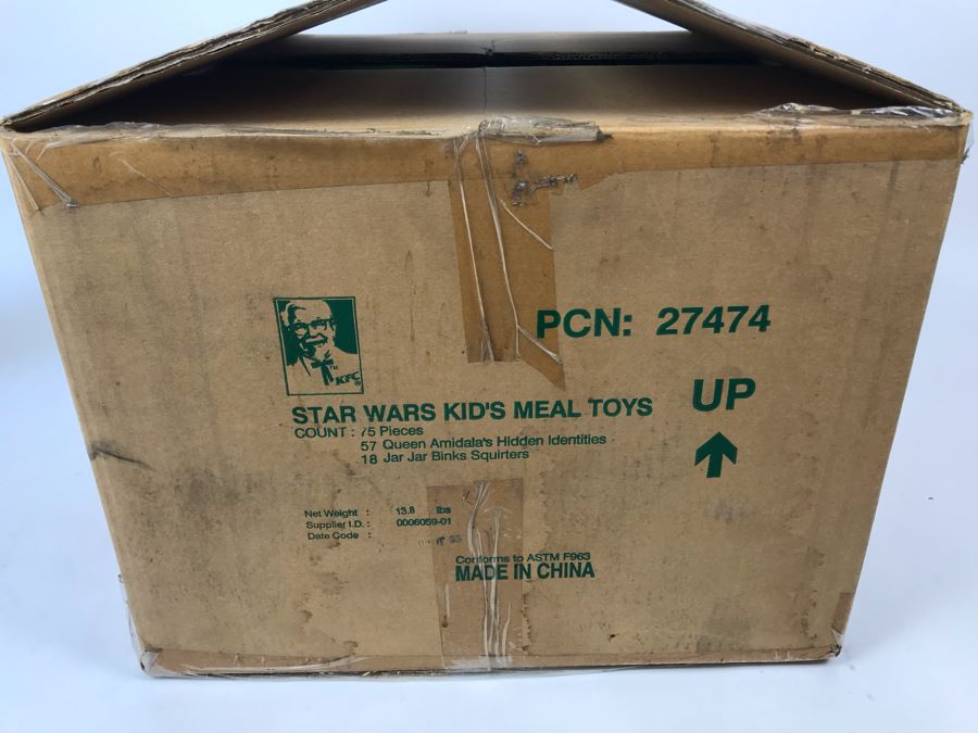 New Kentucky Fried Chicken KFC Star Wars Kid's Meal Toys: Queen Amidala's Hidden Identities And Jar Jar Binks Squirters - 73 Items [Photo 17]