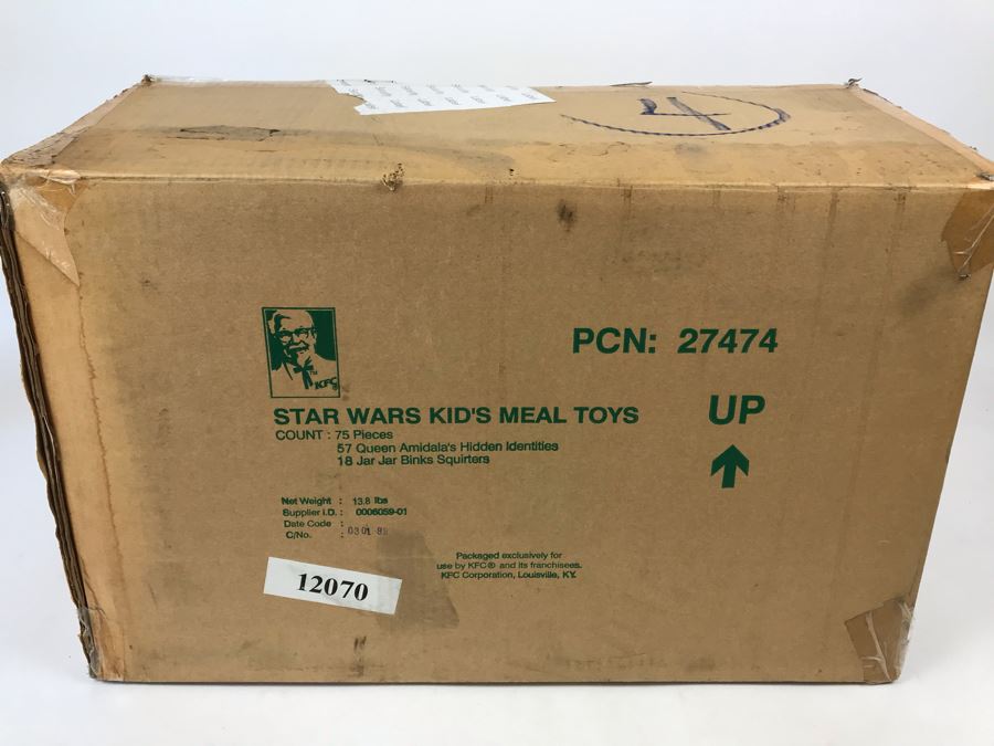 New Kentucky Fried Chicken KFC Star Wars Kid's Meal Toys: Queen Amidala's Hidden Identities And Jar Jar Binks Squirters - 73 Items [Photo 3]