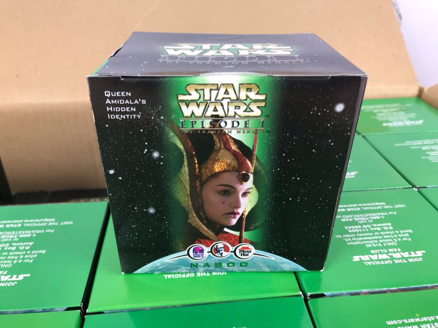 New Kentucky Fried Chicken KFC Star Wars Kid's Meal Toys: Queen Amidala's Hidden Identities And Jar Jar Binks Squirters - 73 Items [Photo 6]