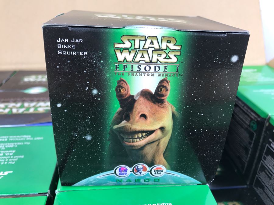 New Kentucky Fried Chicken KFC Star Wars Kid's Meal Toys: Queen Amidala's Hidden Identities And Jar Jar Binks Squirters - 73 Items [Photo 10]