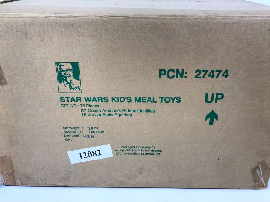 New Kentucky Fried Chicken KFC Star Wars Kid's Meal Toys: Queen Amidala's Hidden Identities And Jar Jar Binks Squirters - 73 Items [Photo 2]