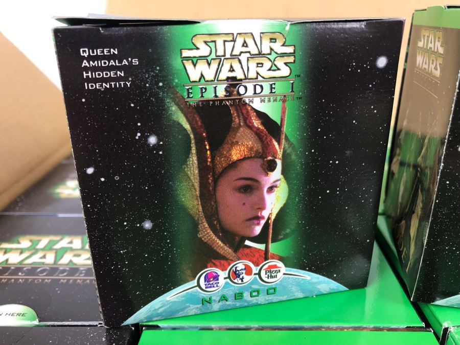 New Kentucky Fried Chicken KFC Star Wars Kid's Meal Toys: Queen Amidala's Hidden Identities And Jar Jar Binks Squirters - 73 Items [Photo 5]