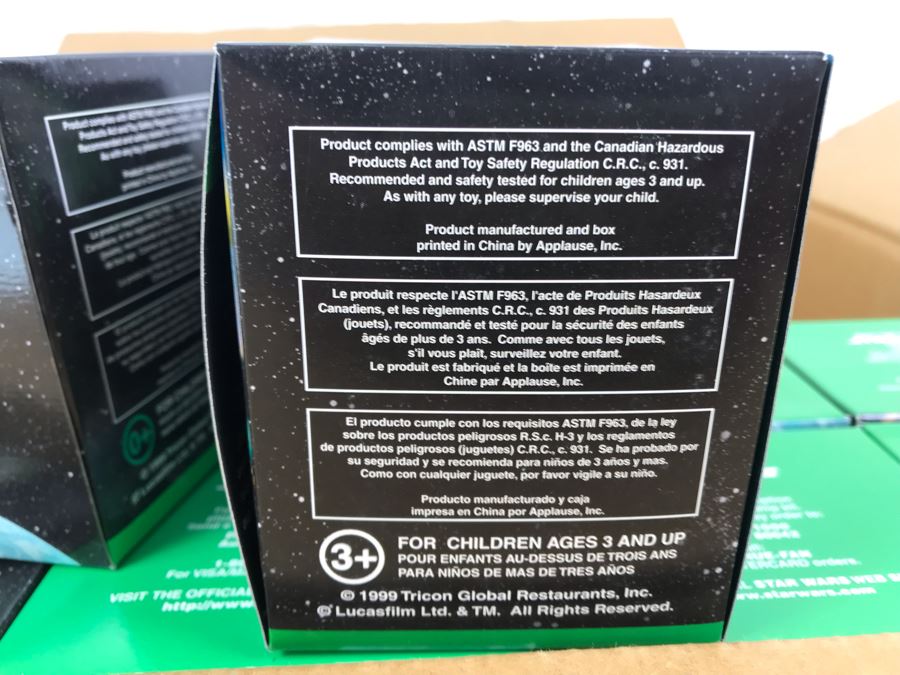 New Kentucky Fried Chicken KFC Star Wars Kid's Meal Toys: Queen Amidala's Hidden Identities And Jar Jar Binks Squirters - 66 Items [Photo 15]