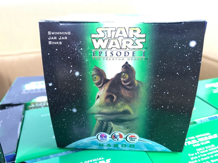 New Kentucky Fried Chicken KFC Star Wars Kid's Meal Toys: Queen Amidala's Hidden Identities And Jar Jar Binks Squirters - 66 Items [Photo 12]