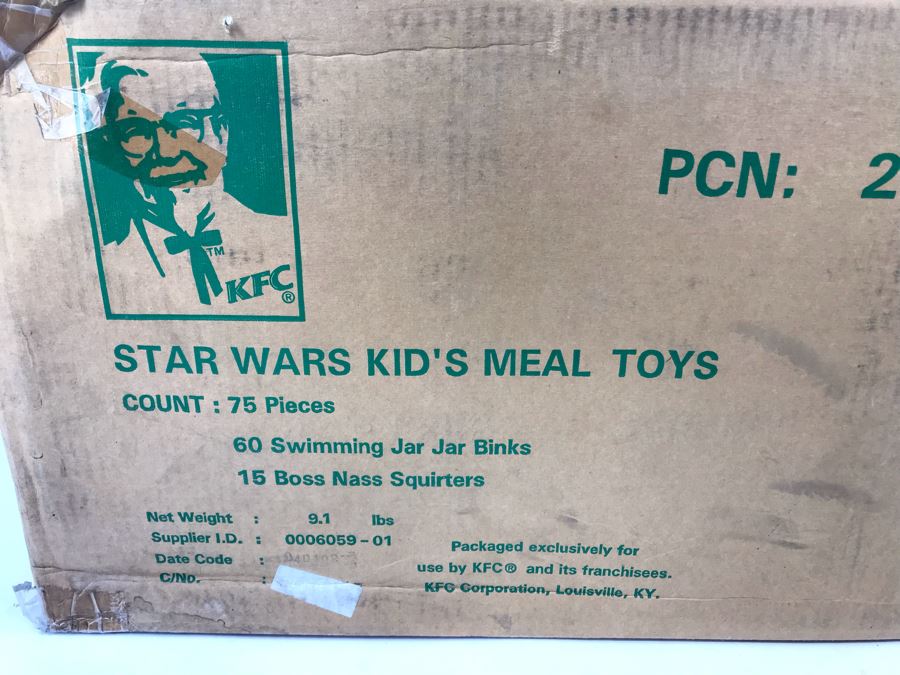New Kentucky Fried Chicken KFC Star Wars Kid's Meal Toys: Queen Amidala's Hidden Identities And Jar Jar Binks Squirters - 66 Items [Photo 3]