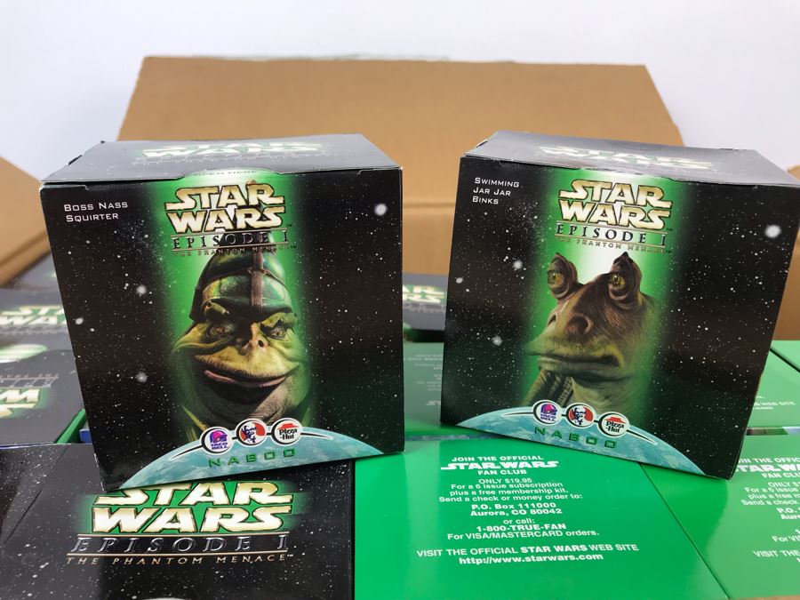 New Kentucky Fried Chicken KFC Star Wars Kid's Meal Toys: Queen Amidala's Hidden Identities And Jar Jar Binks Squirters - 66 Items [Photo 6]