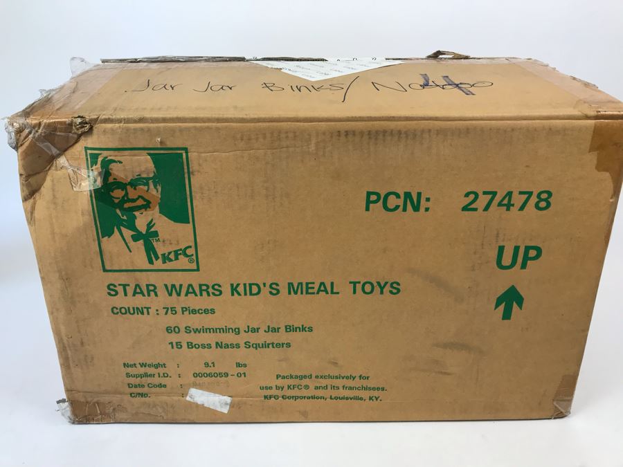 New Kentucky Fried Chicken KFC Star Wars Kid's Meal Toys: Queen Amidala's Hidden Identities And Jar Jar Binks Squirters - 66 Items [Photo 2]