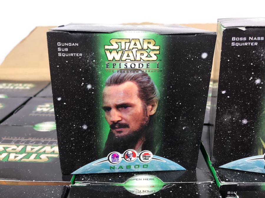 New Kentucky Fried Chicken KFC Star Wars Kid's Meal Toys: Gungan Sub Squirters And Boss Nass Squirters - 72 Items [Photo 6]