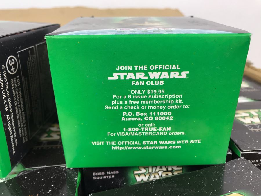 New Kentucky Fried Chicken KFC Star Wars Kid's Meal Toys: Gungan Sub Squirters And Boss Nass Squirters - 72 Items [Photo 15]