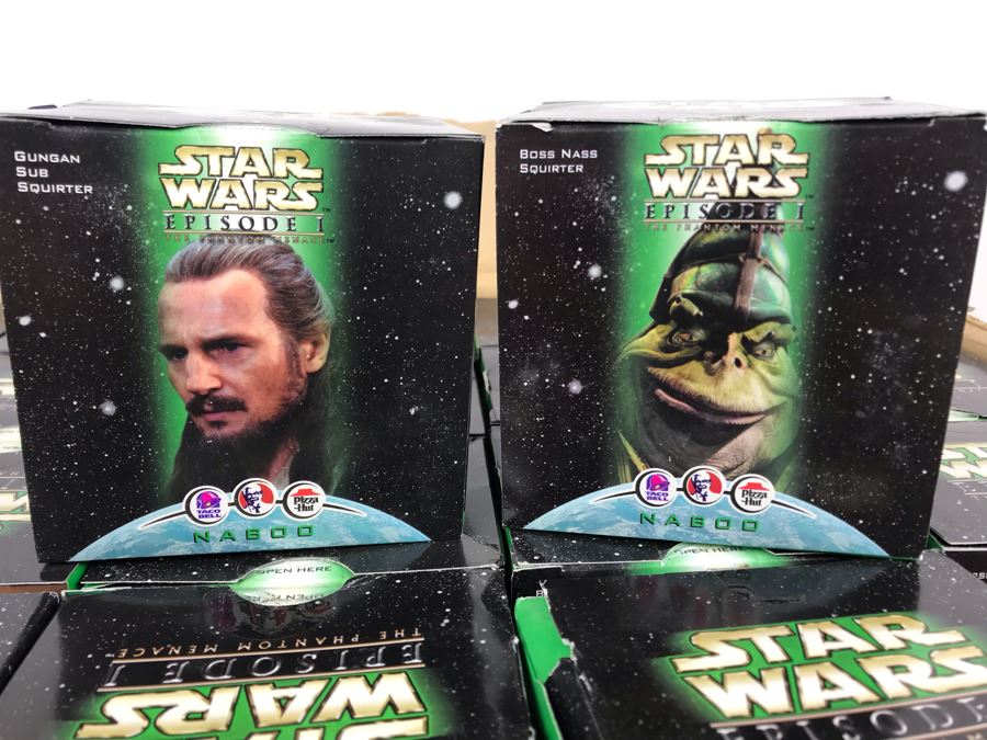 New Kentucky Fried Chicken KFC Star Wars Kid's Meal Toys: Gungan Sub Squirters And Boss Nass Squirters - 72 Items [Photo 5]