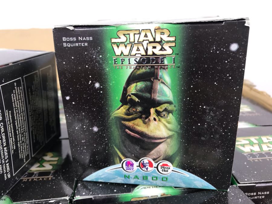 New Kentucky Fried Chicken KFC Star Wars Kid's Meal Toys: Gungan Sub Squirters And Boss Nass Squirters - 72 Items [Photo 11]
