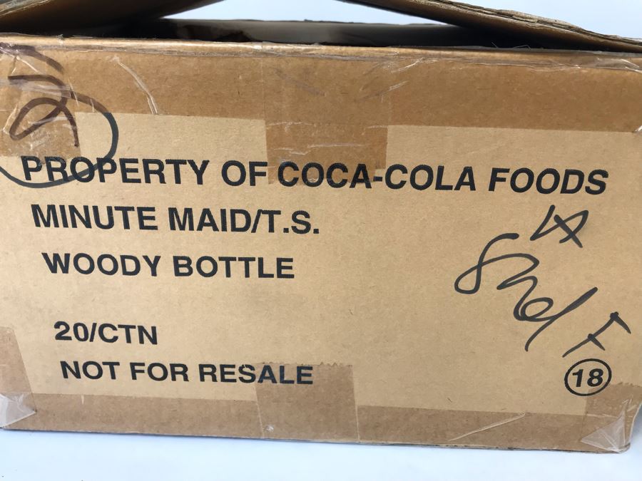 Rare New 1995 Disney's Original Toy Story One Minute Maid Woody Squeeze Bottles In Boxes - 14 Bottles [Photo 23]