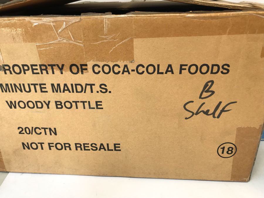 Rare New 1995 Disney's Original Toy Story One Minute Maid Woody Squeeze Bottles In Boxes - 19 Bottles [Photo 19]