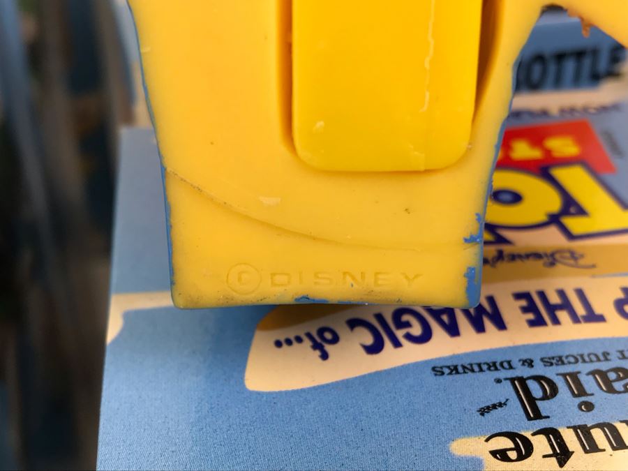 Rare New 1995 Disney's Original Toy Story One Minute Maid Woody And Rex Squeeze Bottles In Boxes - 13 Woody Bottles And 2 Rex Bottles [Photo 7]