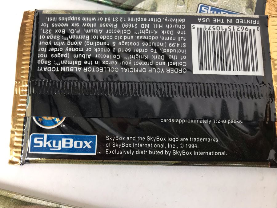 (4) New Skybox Batman DC Saga Of The Dark Knight Trading Cards And (7) Congo The Movie Trading Cards Upper Deck [Photo 5]