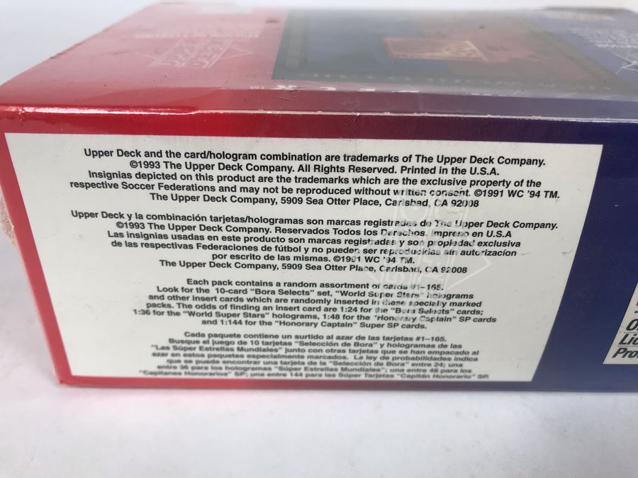 Sealed 1993 Upper Deck Exclusive USA World Cup 1994 Premiere Edition Contains 40 Packs [Photo 6]