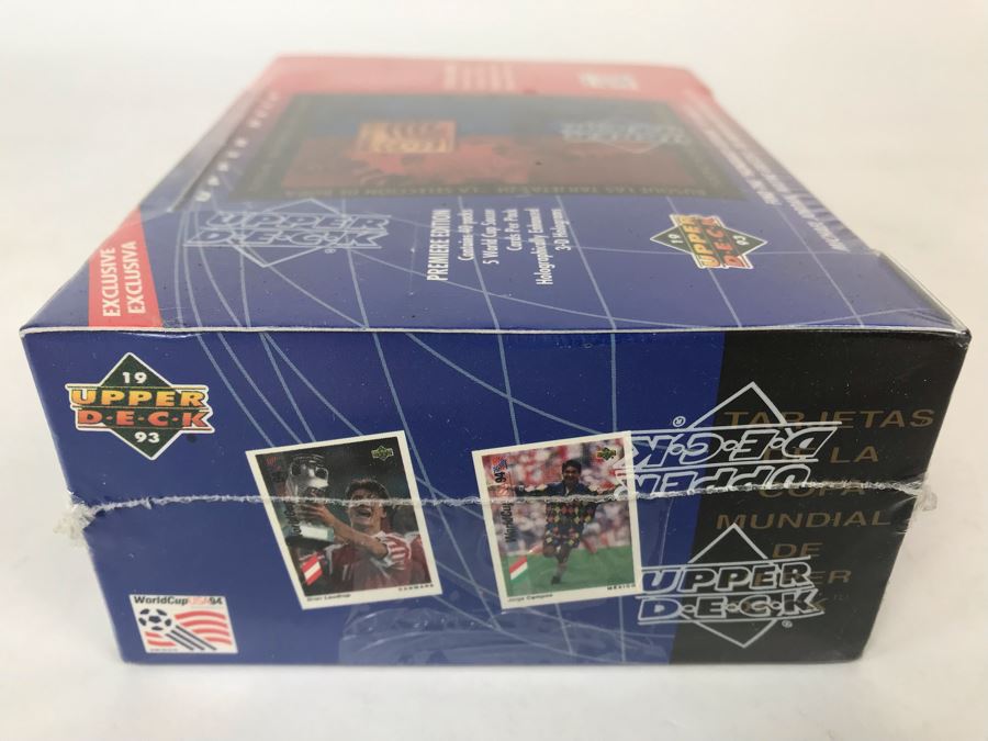 Sealed 1993 Upper Deck Exclusive USA World Cup 1994 Premiere Edition Contains 40 Packs [Photo 4]