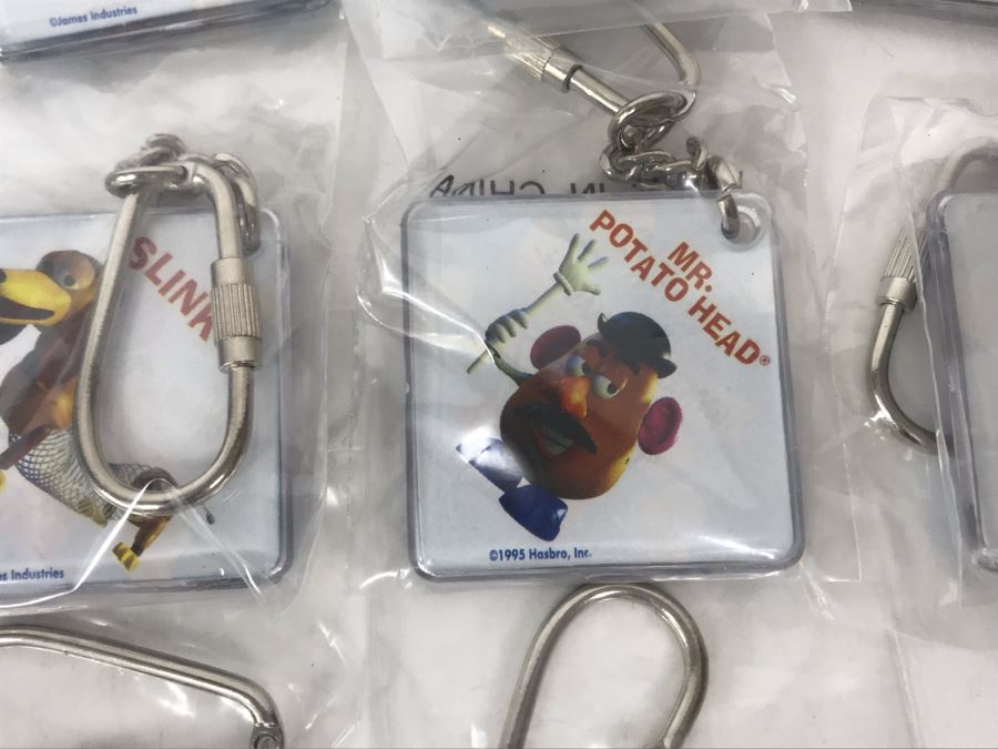 Pair Of New Disney's Original Toy Story Quartz Digital Watches Woody And Buzz Lightyear Plus (12) Original Toy Story One Key Chains [Photo 16]