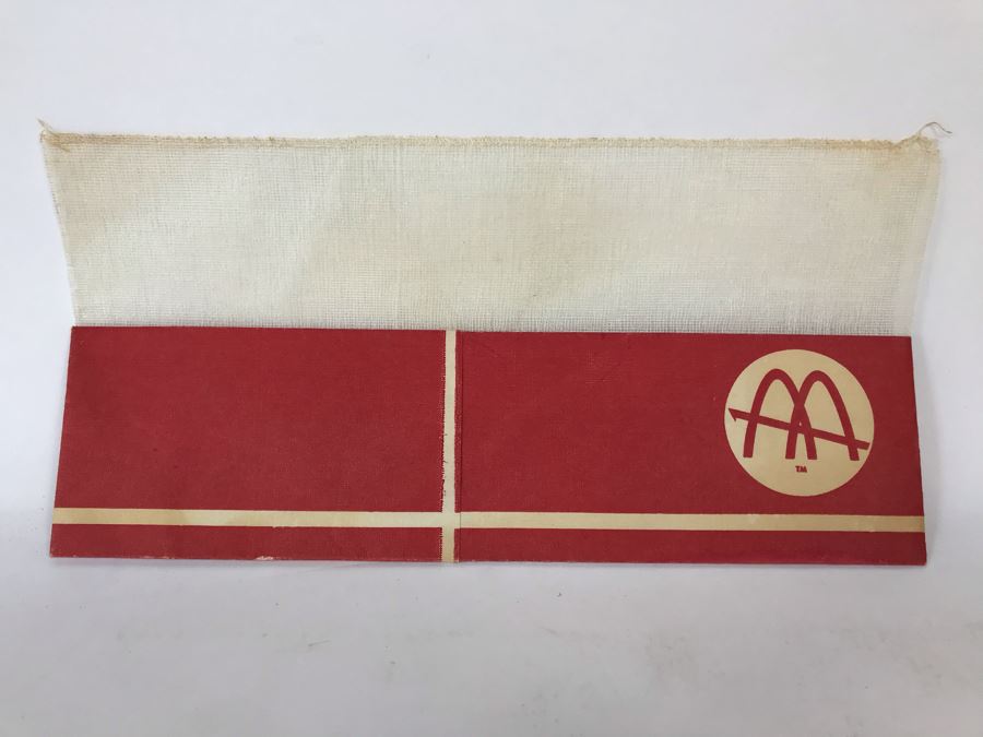 Vintage Mid-Century McDonald's Manager Paper Hat [Photo 3]