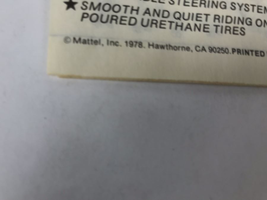 Vintage 1978 Mattel Sunrunners Roller Skates New In Box Size 11-13 [Photo 18]