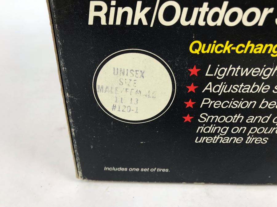 Vintage 1978 Mattel Sunrunners Roller Skates New In Box Size 11-13 [Photo 7]