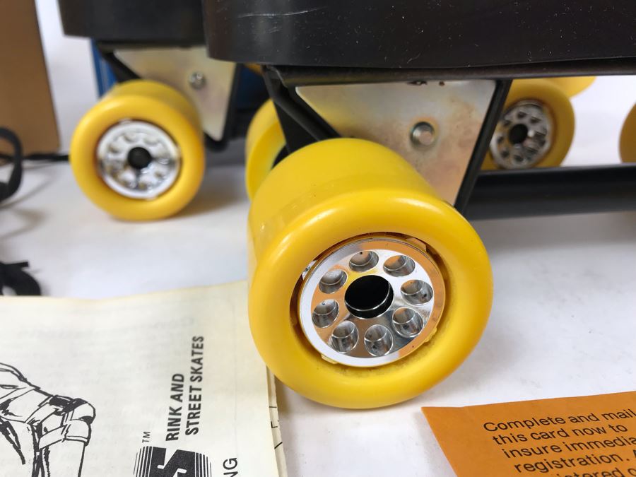 Vintage 1978 Mattel Sunrunners Roller Skates New In Box Size 11-13 [Photo 16]