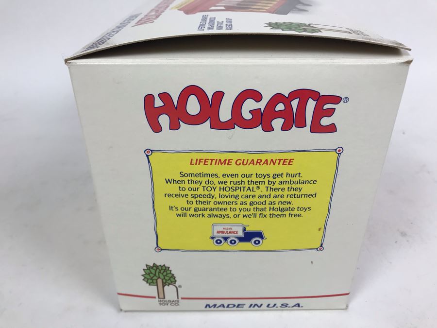 Vintage 1991 Mister Rogers' Neighborhood Trolley Wooden Train New In Box Holgate Toy Company [Photo 6]