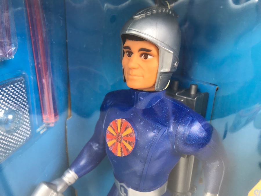 Rare Vintage 1967 Mattel New In Box Capt. Lazer Major Matt Mason Action Figure Toy 6330 - Note Tears In Protective Seal Shown In Photos [Photo 5]