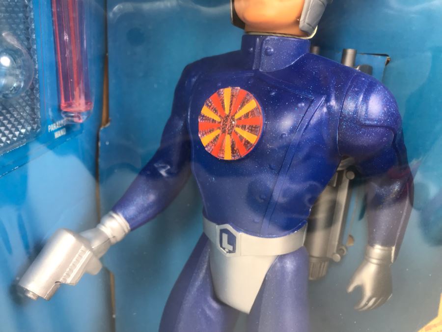 Rare Vintage 1967 Mattel New In Box Capt. Lazer Major Matt Mason Action Figure Toy 6330 - Note Tears In Protective Seal Shown In Photos [Photo 6]