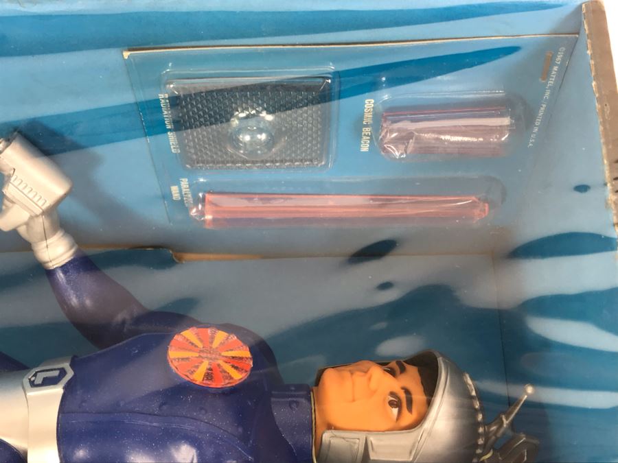 Rare Vintage 1967 Mattel New In Box Capt. Lazer Major Matt Mason Action Figure Toy 6330 - Note Tears In Protective Seal Shown In Photos [Photo 21]