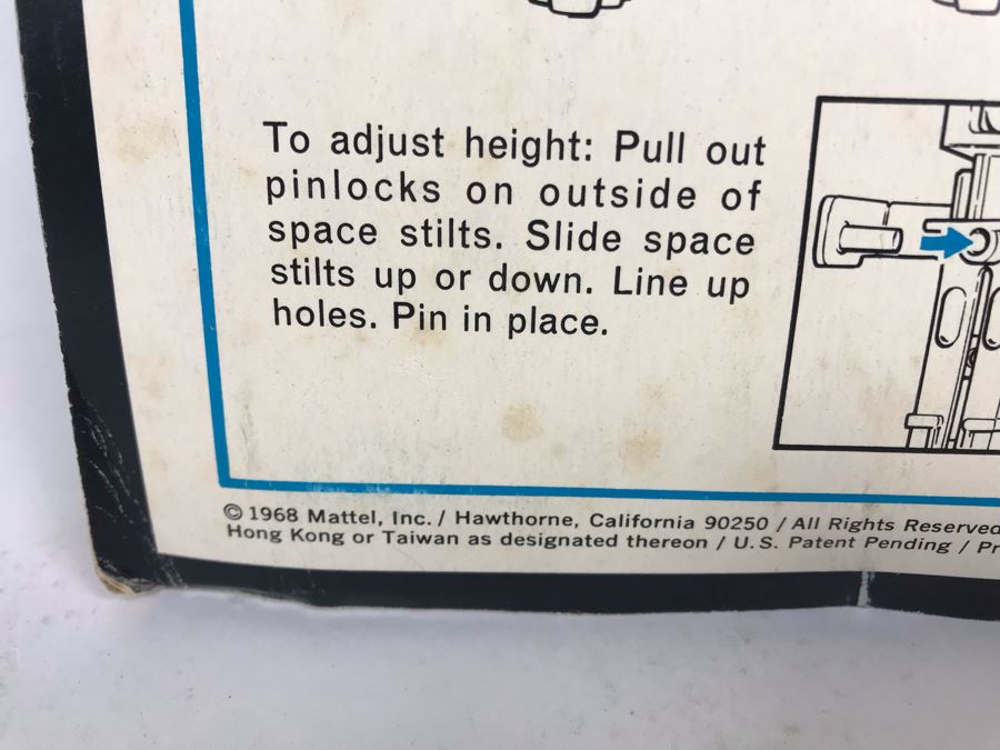 Vintage 1968 New In Package Mattel's Man In Space Supernaut Power-Limbs Pak Major Matt Mason 6343 [Photo 15]