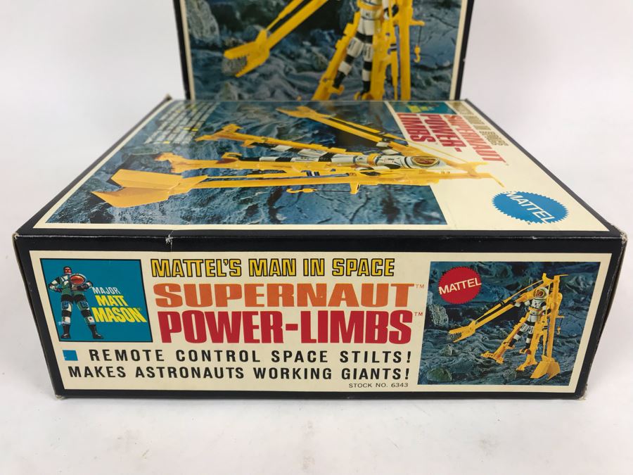Pair Of Vintage 1969 New In Box Mattel's Man In Space Supernaut Power-Limbs Major Matt Mason 6343 [Photo 6]