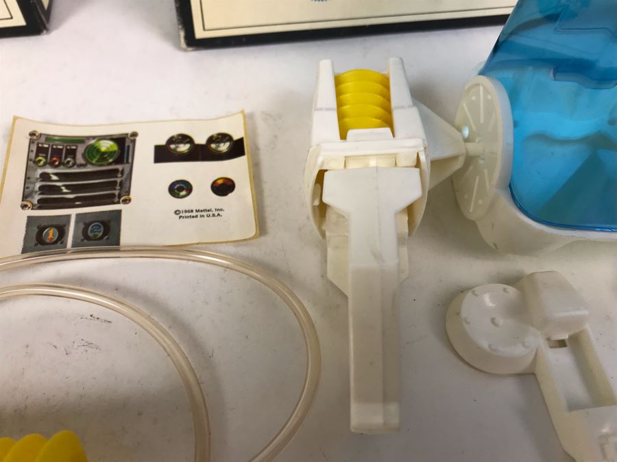 Vintage 1969 (1) New In Box And (1) Opened Box Mattel's Man In Space Space Power Suit Major Matt Mason 6344 [Photo 17]