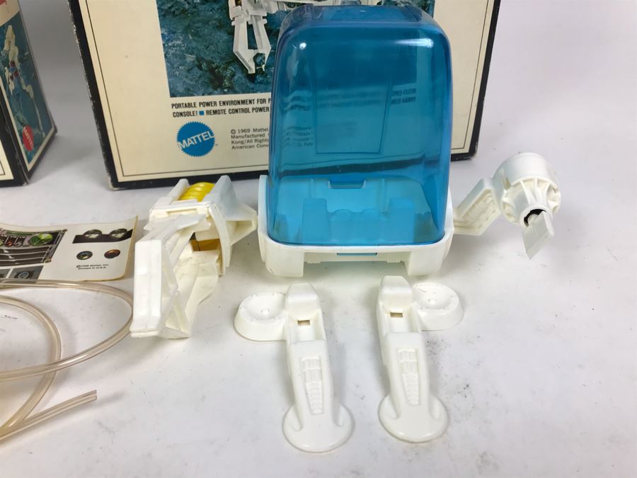 Vintage 1969 (1) New In Box And (1) Opened Box Mattel's Man In Space Space Power Suit Major Matt Mason 6344 [Photo 15]