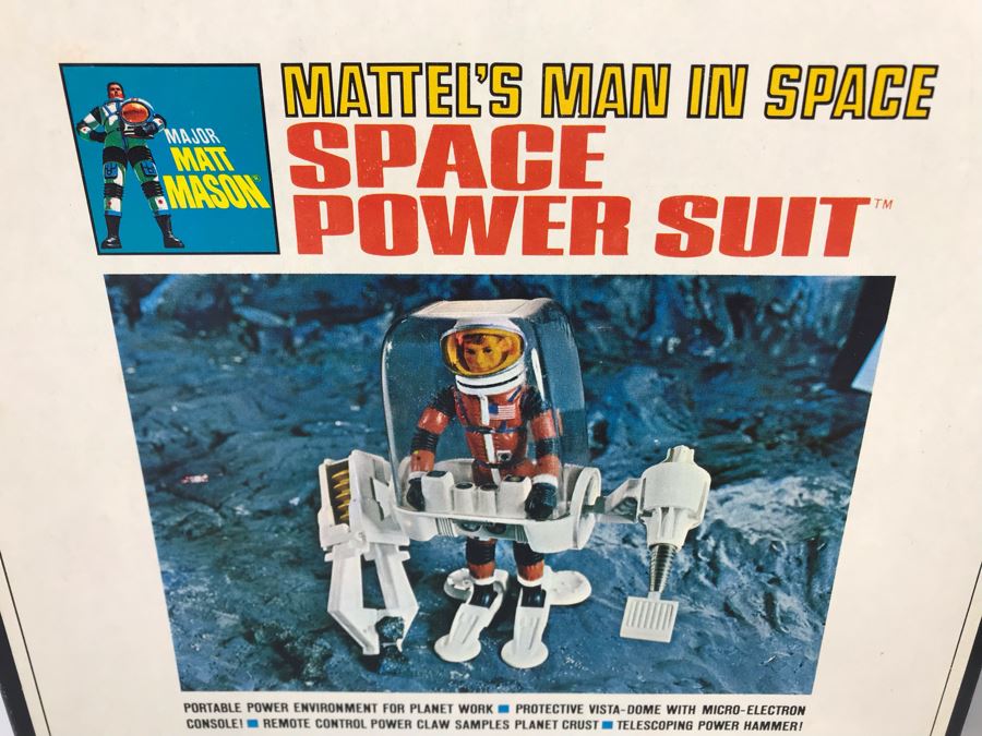 Vintage 1969 (1) New In Box And (1) Opened Box Mattel's Man In Space Space Power Suit Major Matt Mason 6344 [Photo 9]