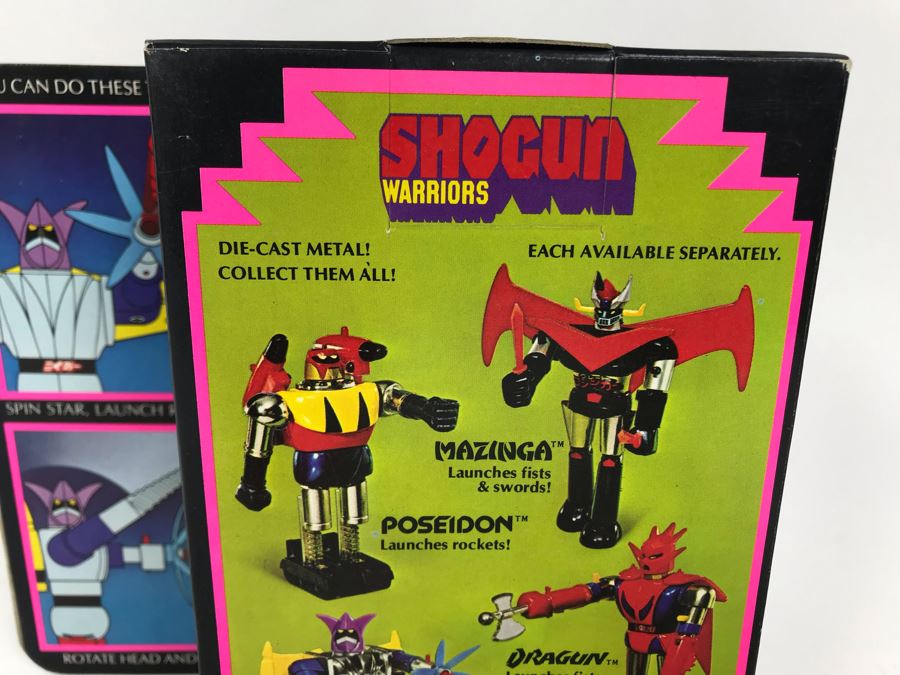 Vintage 1977 New In Box Mattel Shogun Warriors Raider Die-Cast Metal Robot Toy Action Figure [Photo 9]