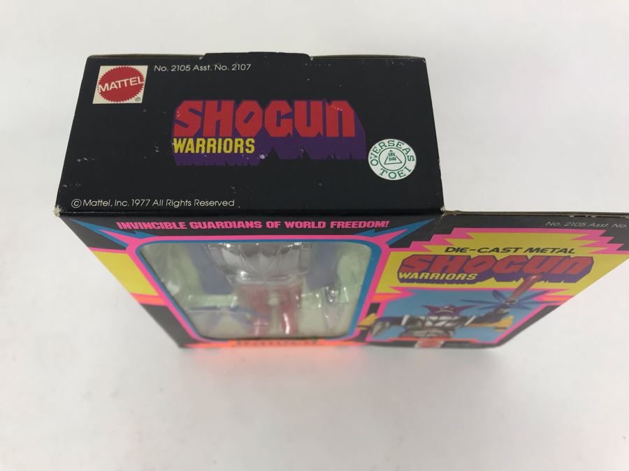 Vintage 1977 New In Box Mattel Shogun Warriors Raider Die-Cast Metal Robot Toy Action Figure [Photo 6]
