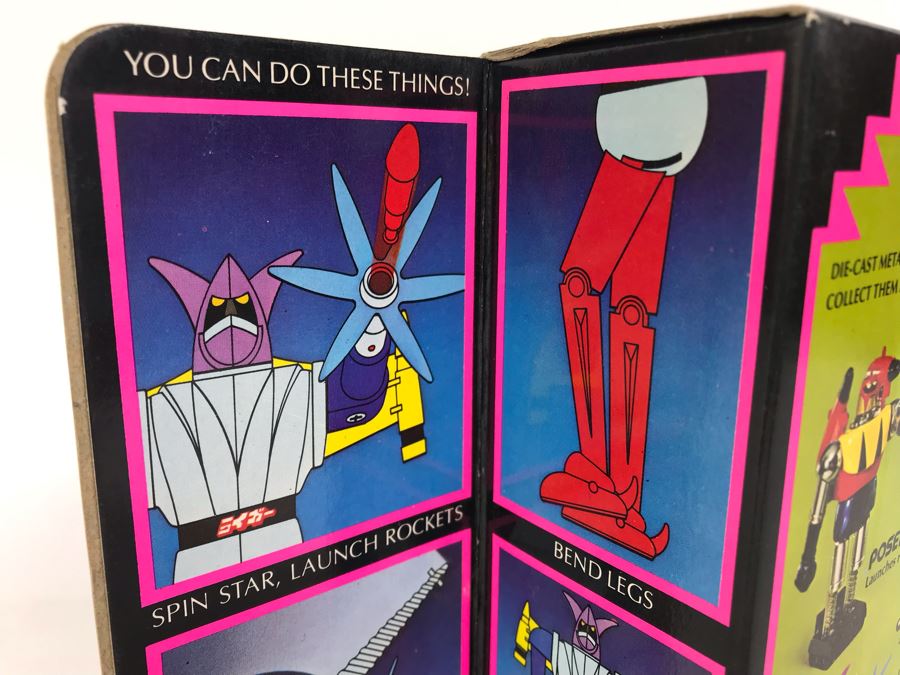 Vintage 1977 New In Box Mattel Shogun Warriors Raider Die-Cast Metal Robot Toy Action Figure [Photo 13]