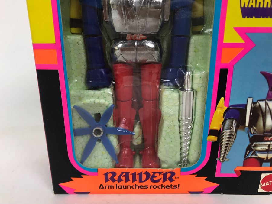 Vintage 1977 New In Box Mattel Shogun Warriors Raider Die-Cast Metal Robot Toy Action Figure [Photo 3]