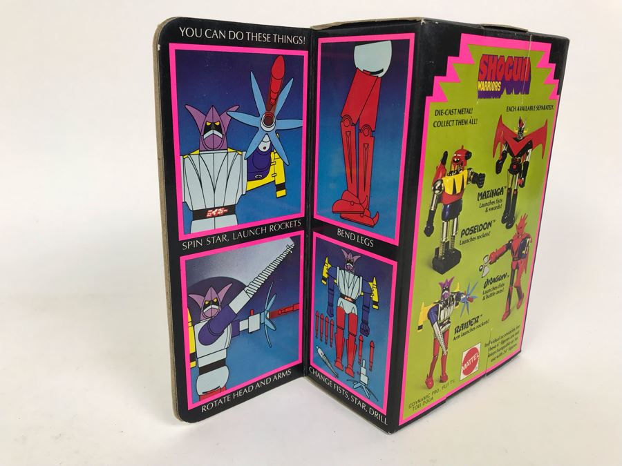 Vintage 1977 New In Box Mattel Shogun Warriors Raider Die-Cast Metal Robot Toy Action Figure [Photo 12]