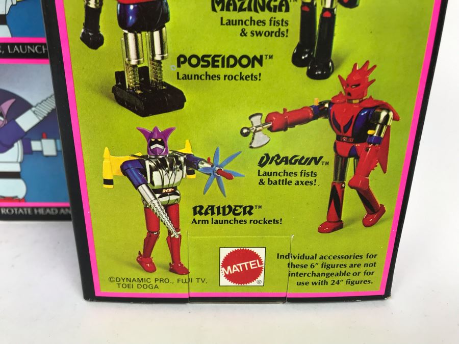 Vintage 1977 New In Box Mattel Shogun Warriors Raider Die-Cast Metal Robot Toy Action Figure [Photo 10]