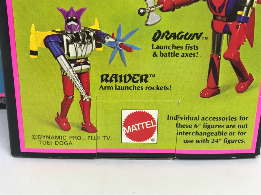 Vintage 1977 New In Box Mattel Shogun Warriors Raider Die-Cast Metal Robot Toy Action Figure [Photo 11]