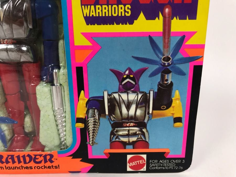 Vintage 1977 New In Box Mattel Shogun Warriors Raider Die-Cast Metal Robot Toy Action Figure [Photo 5]